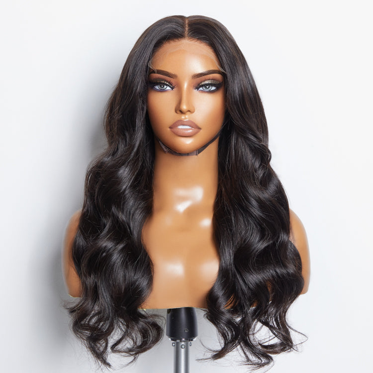 5x5 HD Glueless Lace Closure Wig Body Wave 180% Density