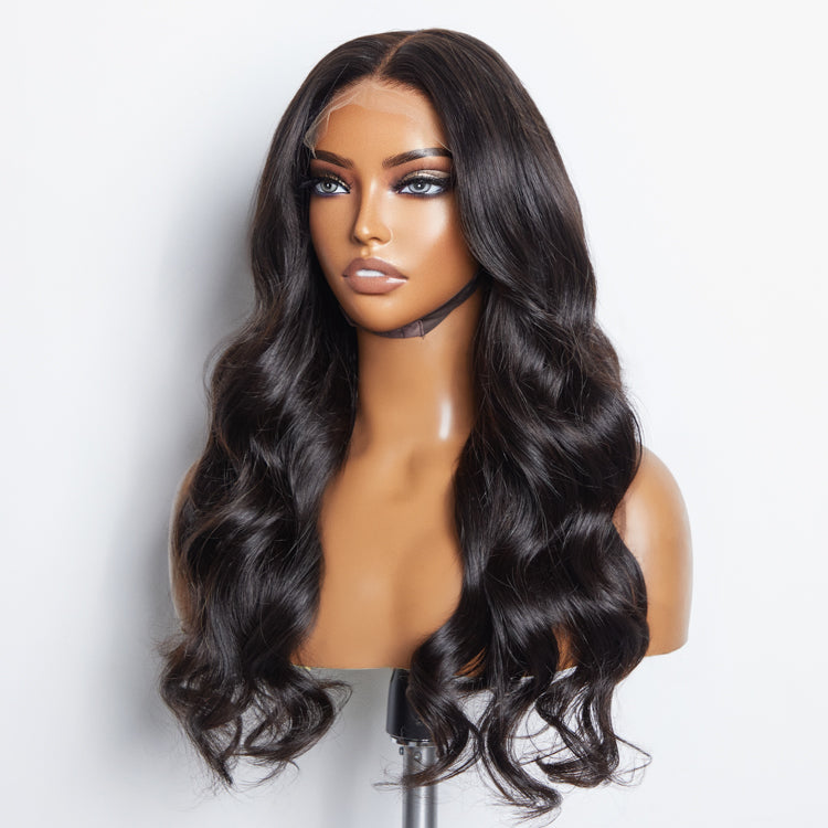 5x5 HD Glueless Lace Closure Wig Body Wave 180% Density