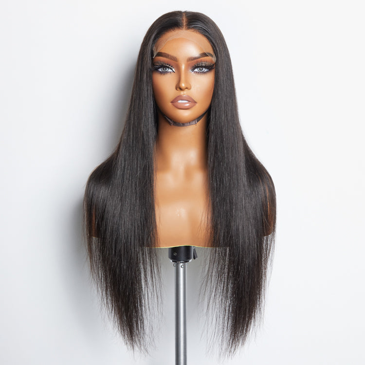 5x5 HD Glueless Lace Closure Wig Straight 180% Density