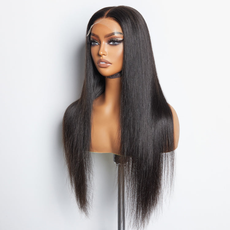 5x5 HD Glueless Lace Closure Wig Straight 180% Density