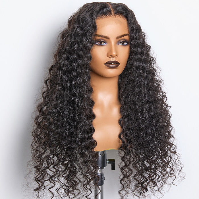 180% Density HD 13x6 Full Frontal Lace Wig Deep Wave