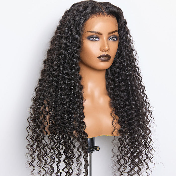 180% Density HD 13x4 Full Frontal Lace Wig Deep Wave