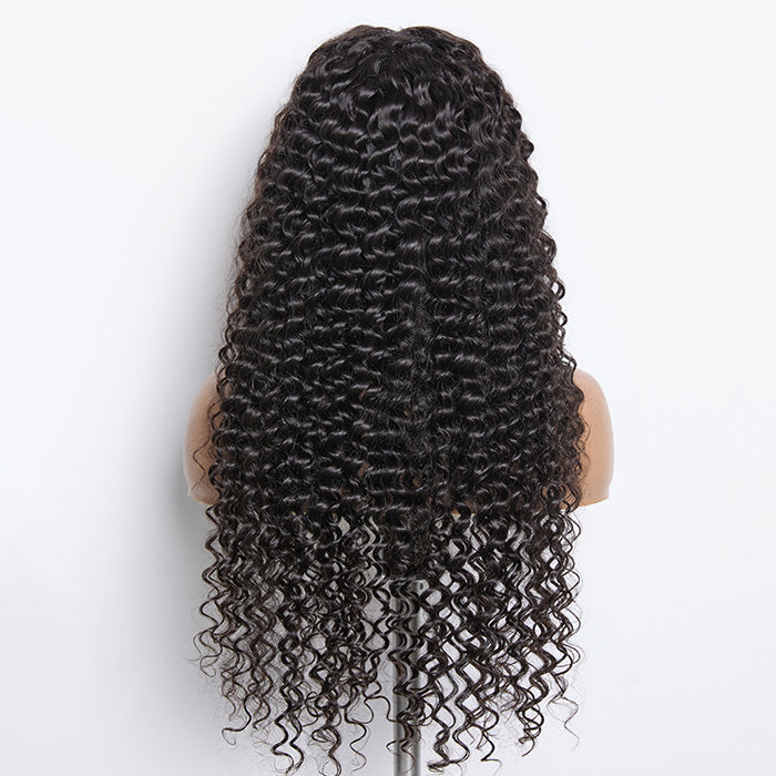 180% Density HD 13x4 Full Frontal Lace Wig Deep Wave